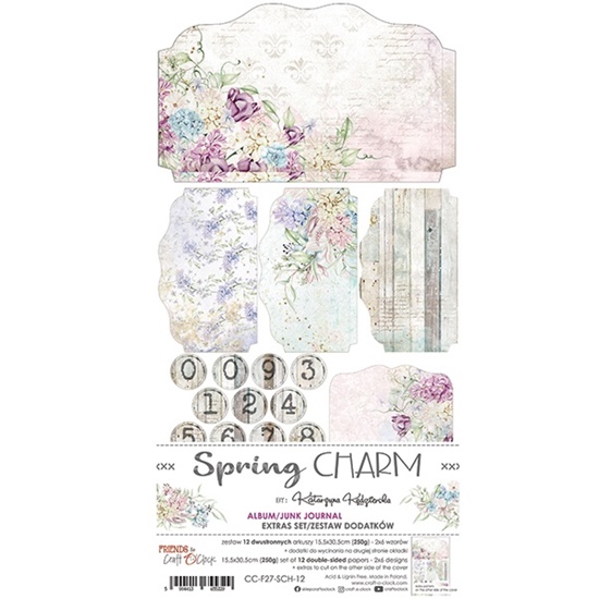 Papierowy Kufer - Craft o'clock - Junk Journal SPRING CHARM