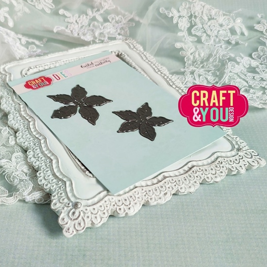 Papierowy Kufer - Craft & You Design - Wykrojnik CW198 Poisencje średnie