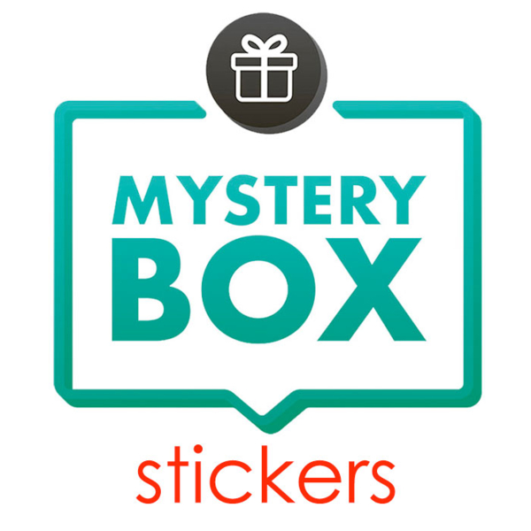 Papierowy Kufer - Mintay Papers - mystery box naklejki 10 szt.