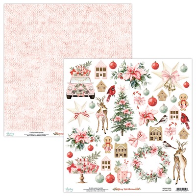 Papierowy Kufer - Mintay Papers - Papier 30,5x30,5 MERRY LITTLE CHRISTMAS 09