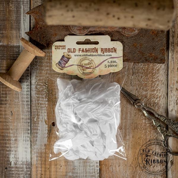 Papierowy Kufer - Zestaw wstążek vintage OLDSZ-50 - Old Fashion Ribbon